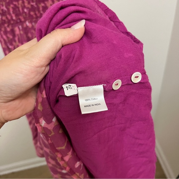 Banjanan Chloe Dress in Rune Bud Caramel Size XS - Picture 7 of 8